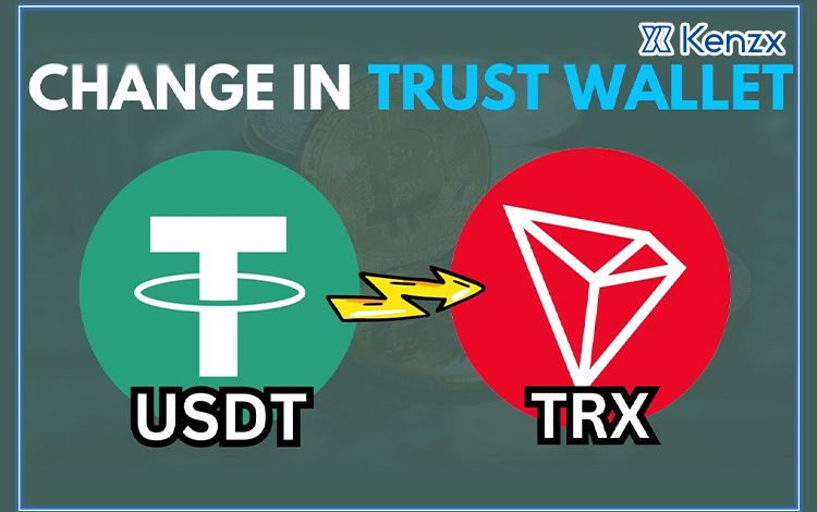 راهنمای کامل تبدیل تتر (USDT) به ترون (TRX) در تراست والت